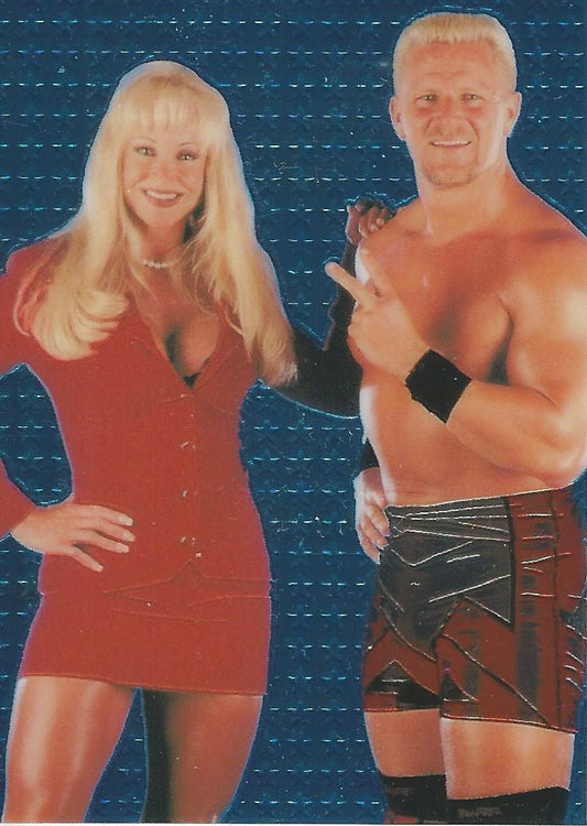 WWF Smackdown Chrome 1999 Jeff Jarrett and Debra #71