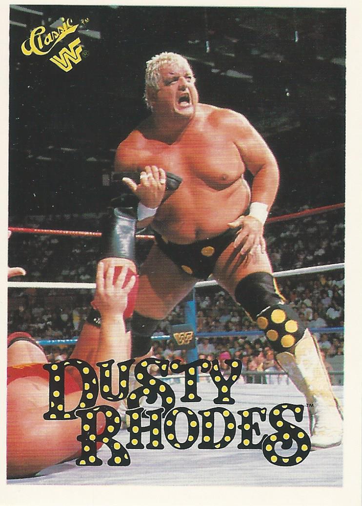 WWF Classic Trading Cards 1990 Dusty Rhodes No.71 trading card PW Catalog