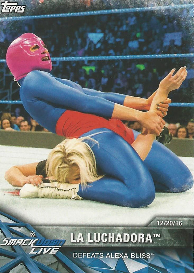 WWE Topps Women Division 2017 La Luchadora WWE-21 trading card PW Catalog