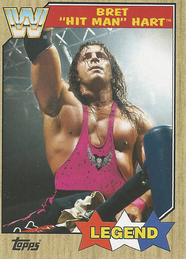 WWE Topps Heritage 2017 Bret Hart #71