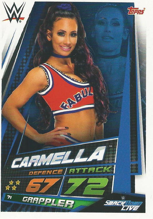 WWE Topps Slam Attax Universe 2019 Carmella #71
