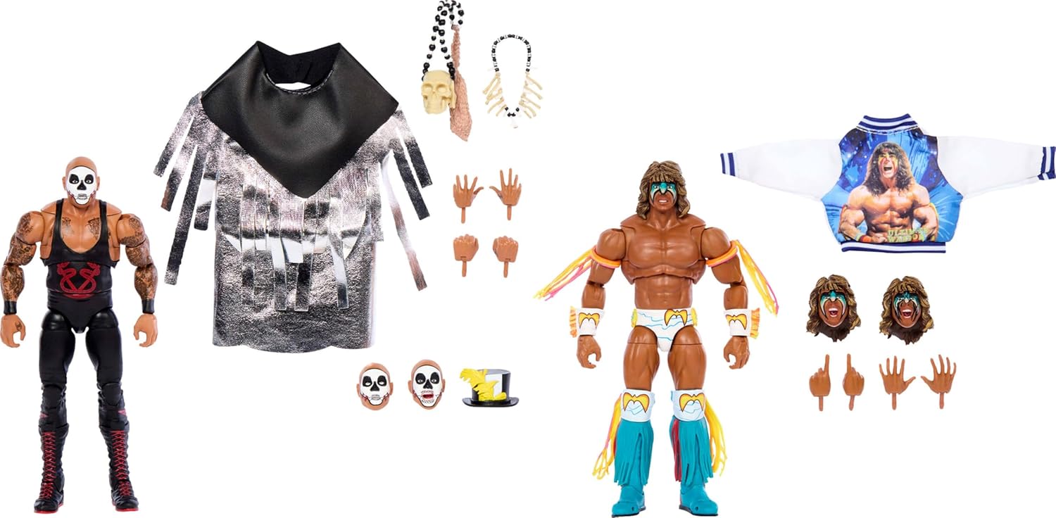 WWE Mattel Ultimate Edition WWE Greatest Grudges ´92 Papa Shango vs. Ultimate Warrior Action & Toy Figures PWcatalog