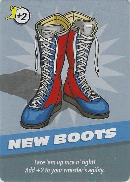 New Boots (Blue/red) trading card PW Catalog