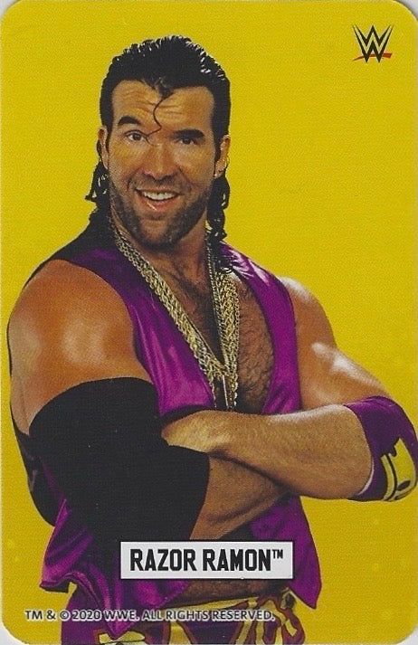 Razor Ramon – Razor’s Edge trading card PW Catalog