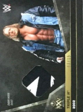 2002 – Triple H trading card PW Catalog