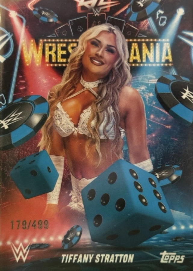 Tiffany Stratton trading card PW Catalog