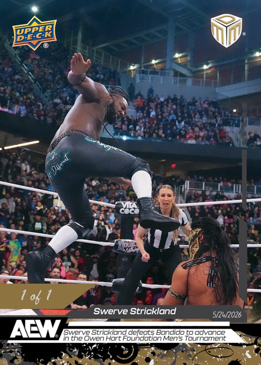 Swerve Strickland – Swerve Strickland Defeats Bandido to Advance in the Owen Hart Foundation Men’s Tournament