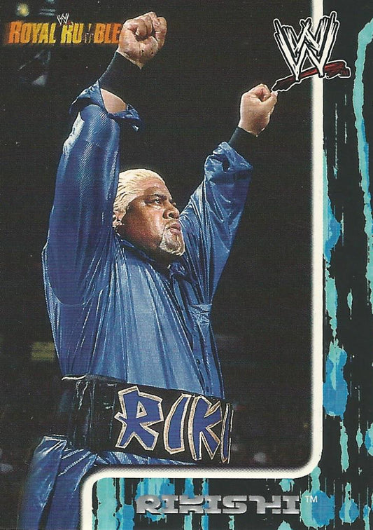 WWE Fleer Royal Rumble 2002 Rikishi #64