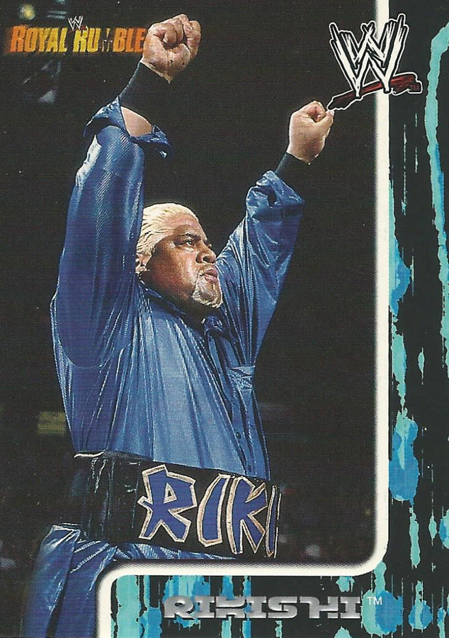 WWE Fleer Royal Rumble 2002 Rikishi #64