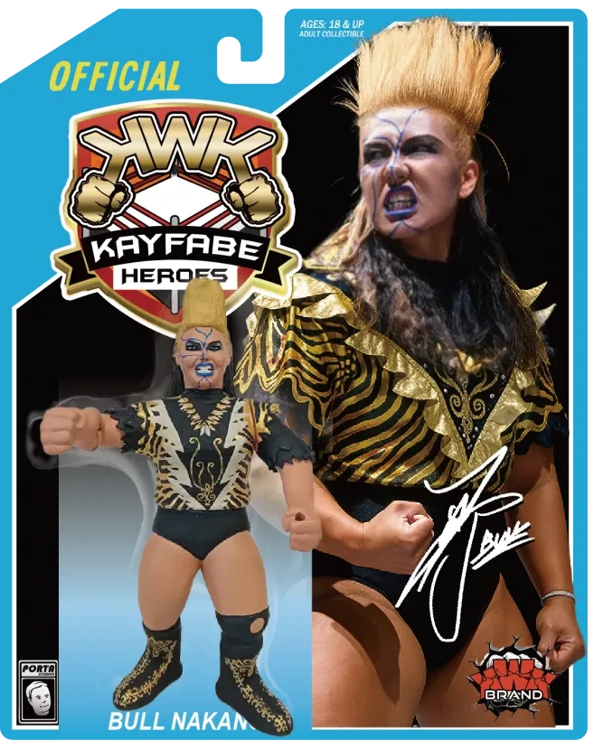 KWK Kayfabe Heroes Bull Nakano [Blue Card Variant] PW Catalog