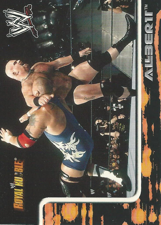 WWE Fleer Royal Rumble 2002 ALbert #69