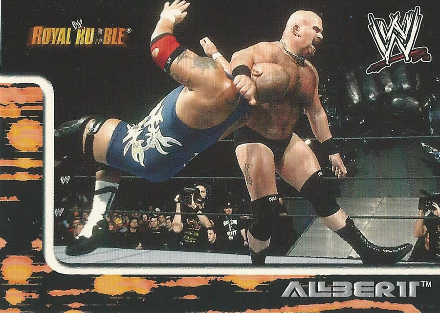 WWE Fleer Royal Rumble 2002 ALbert #69