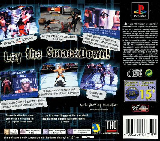 WWF SmackDown [PlayStation] PWcatalog