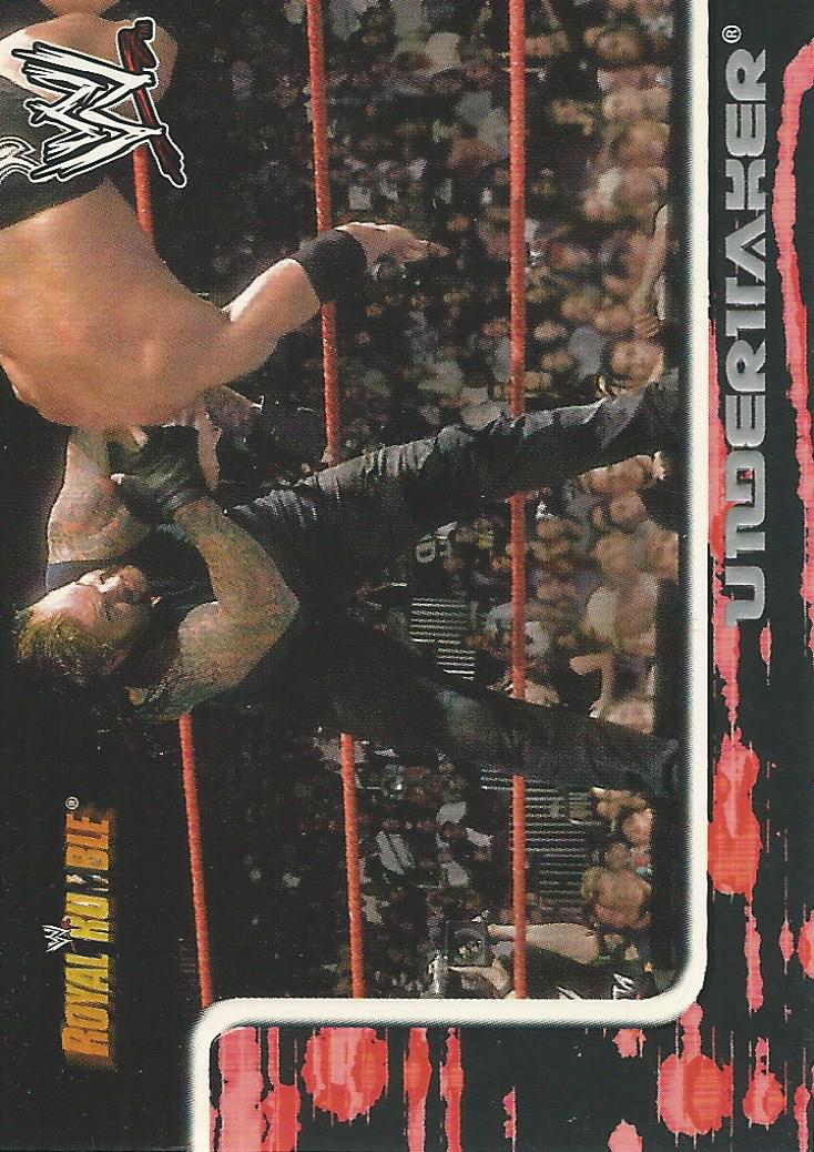 WWE Fleer Royal Rumble 2002 Undertaker #71