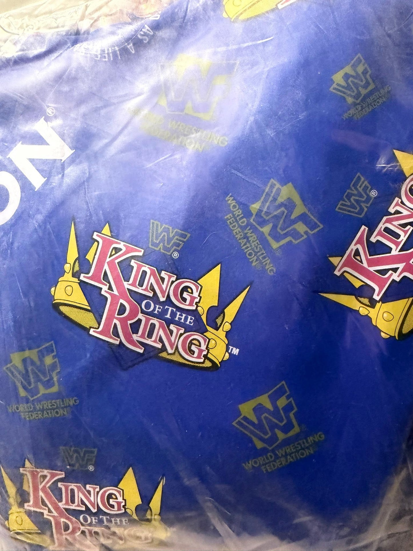 WWF King Of The Ring inflatable chair 1997 PWcatalog