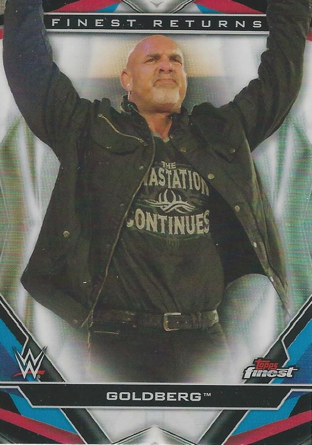 WWE Topps Finest 2020 Goldberg R-11