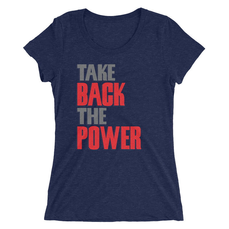 Sami Zayn "Take Back The Power" Women's Tri-Blend T-Shirt T-Shirt PW Catalog