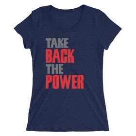 Sami Zayn "Take Back The Power" Women's Tri-Blend T-Shirt T-Shirt PW Catalog