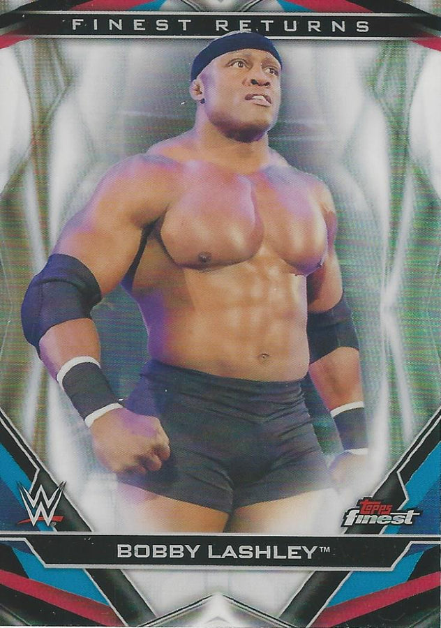 WWE Topps Finest 2020 Bobby Lashley R-14 trading card PW Catalog