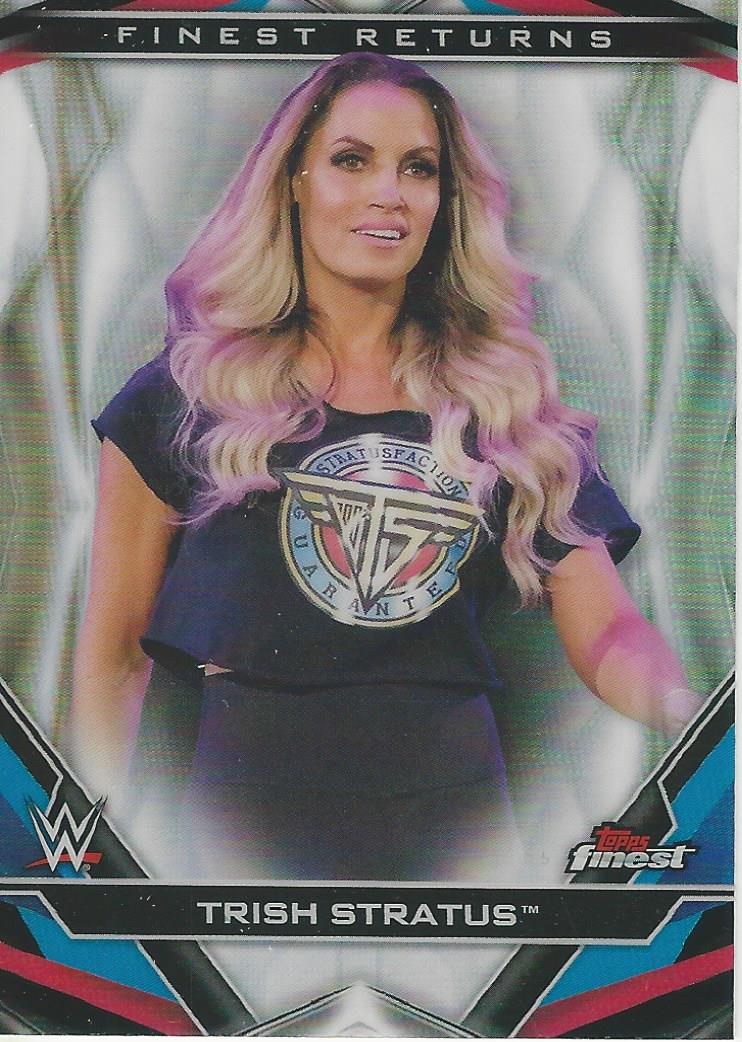 WWE Topps Finest 2020 Trish Stratus R-16 trading card PW Catalog