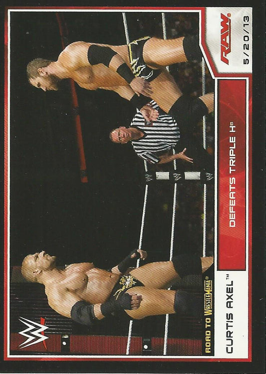 WWE Topps Road to Wrestlemania 2014 Curtis Axel #12