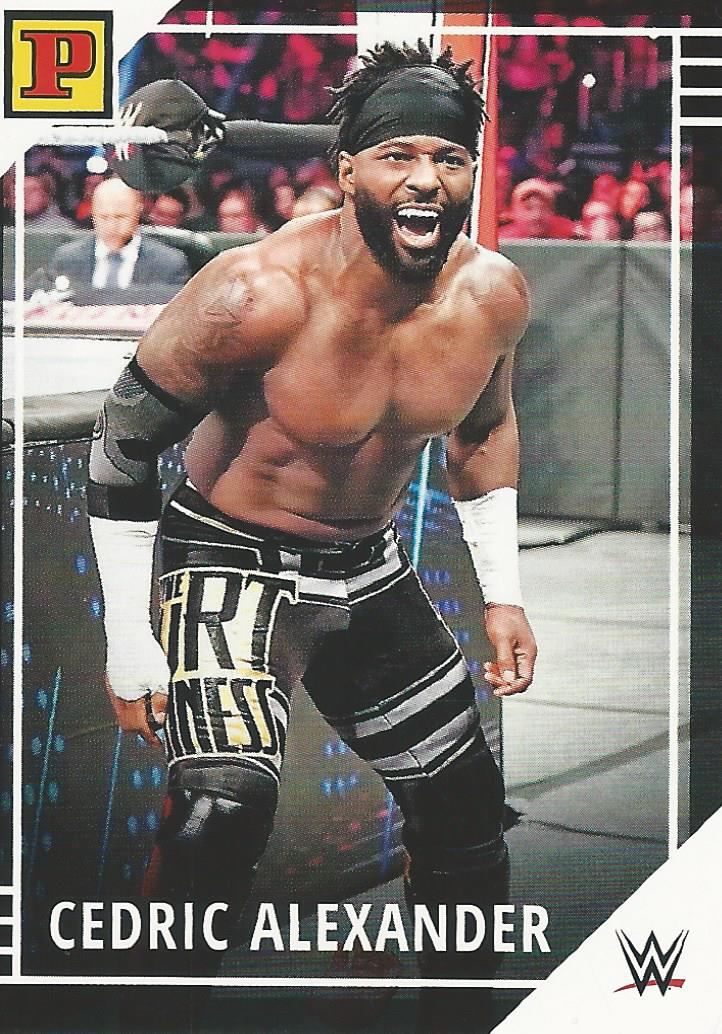 WWE Panini Debut Edition 2022 Cedric Alexander #72