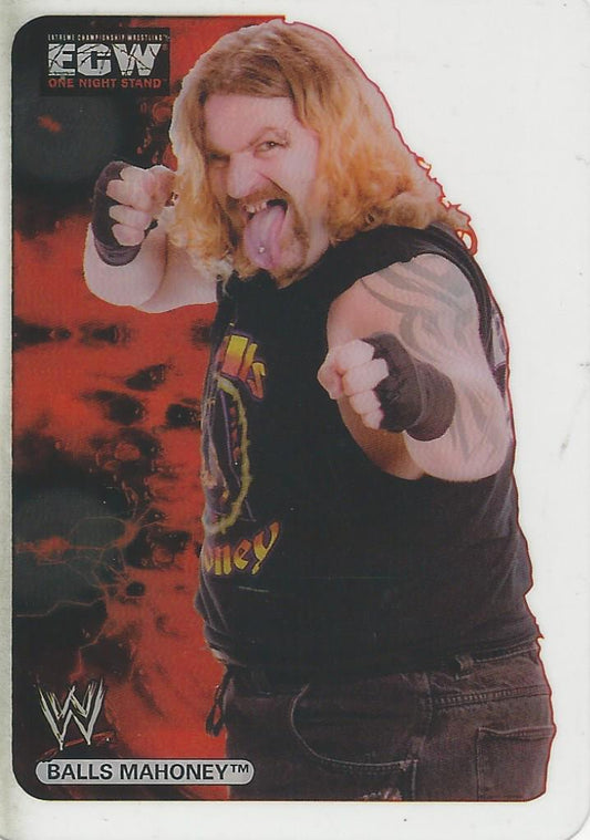 WWE Edibas Lamincards 2006 Balls Mahoney #72
