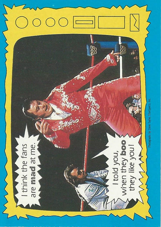 Topps WWF Wrestling Cards 1987 Honky Tonk Man #72