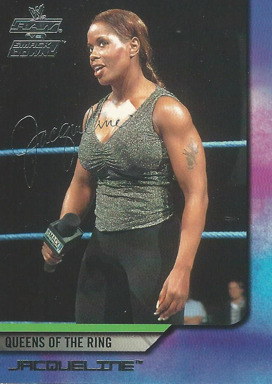 WWE Fleer Raw vs Smackdown 2002 Jacqueline #72