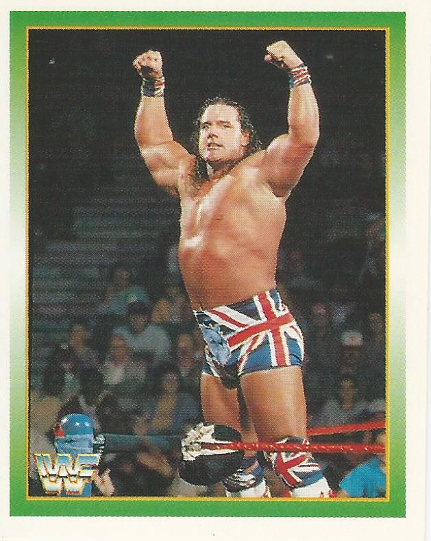 WWF Merlin Stickers 1995 British Bulldog #72
