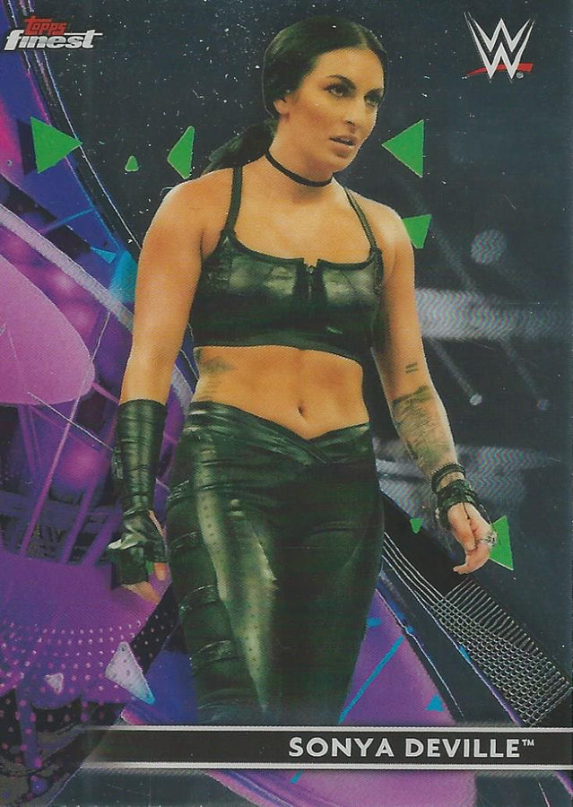 WWE Topps Finest 2021 Sonya Deville #72