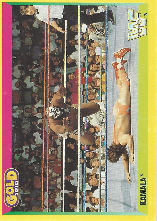 WWF Merlin Gold Series 2 1992 Kamala #72