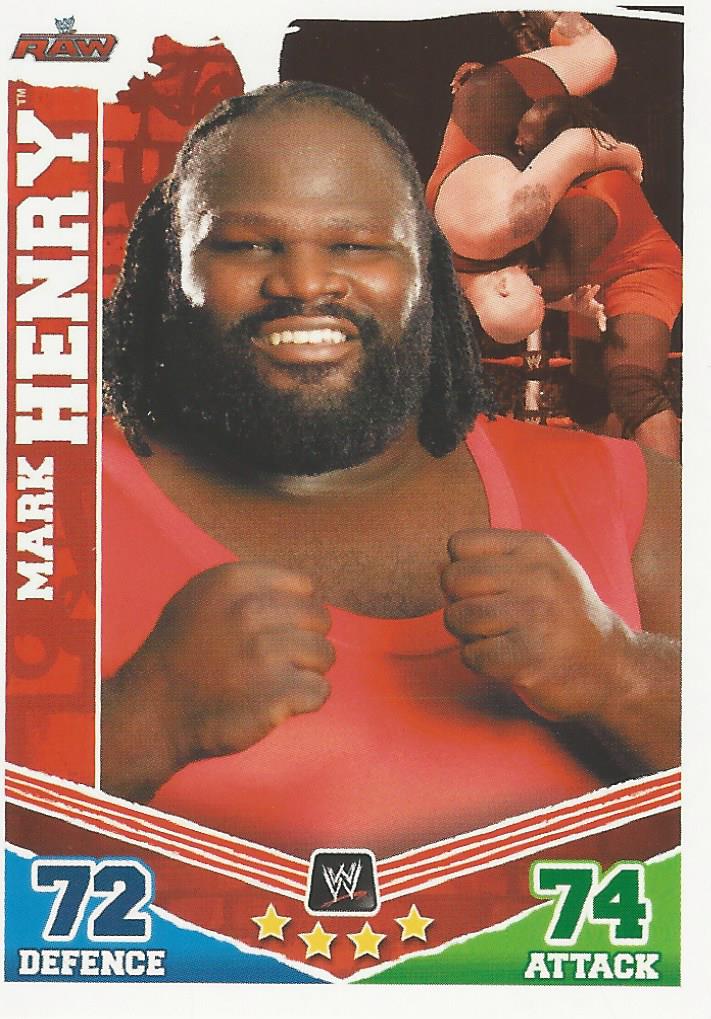 WWE Topps Slam Attax Mayhem 2010 Mark Henry #72