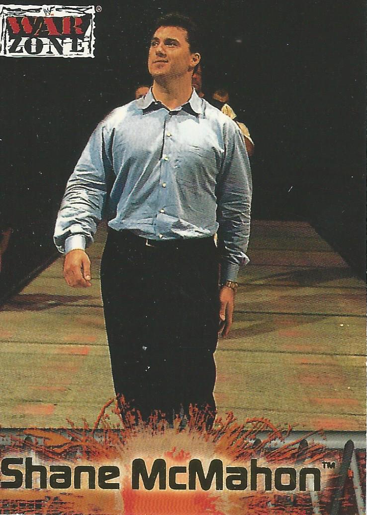 WWF Fleer Raw 2001 Shane McMahon #72