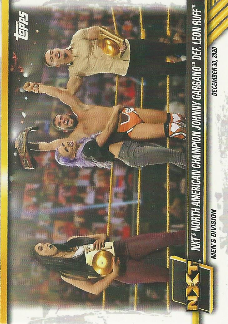 WWE Topps NXT 2021 Johnny Gargano #100