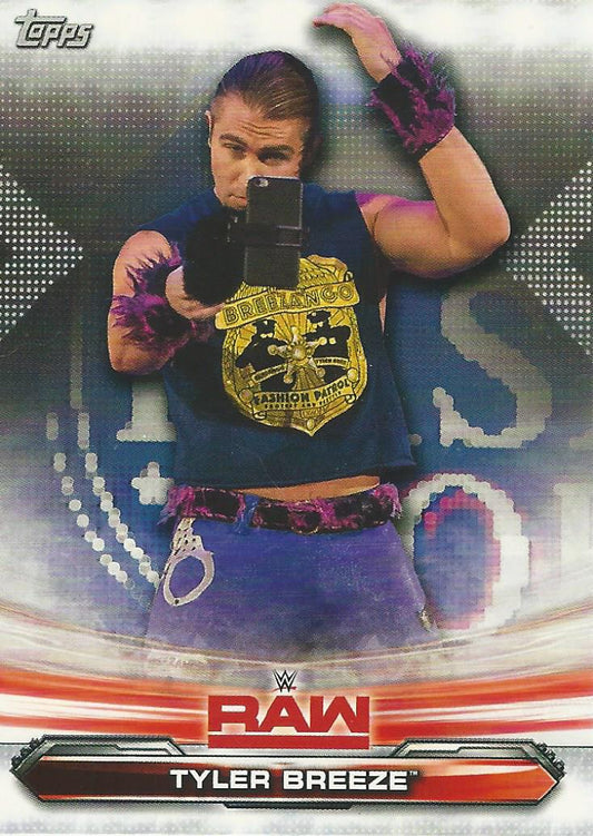 WWE Topps Raw 2019 Tyler Breeze #72