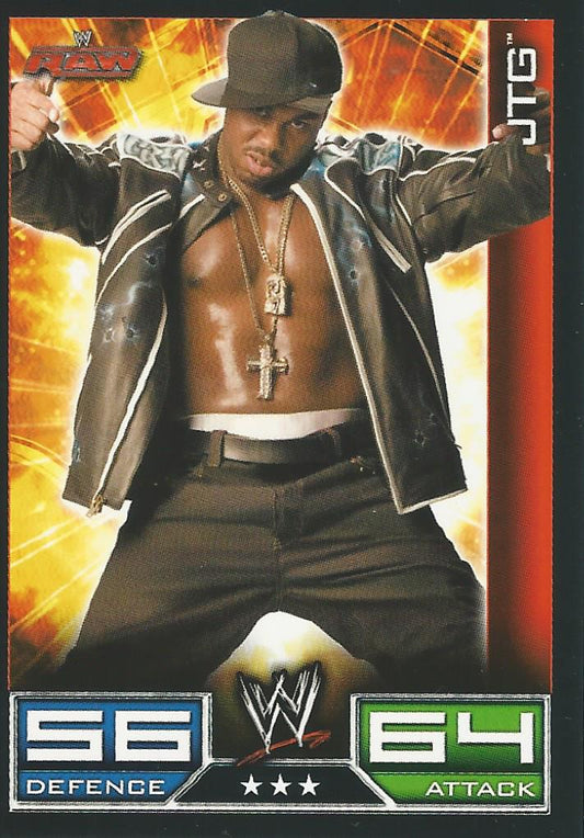WWE Topps Slam Attax 2008 JTG #72