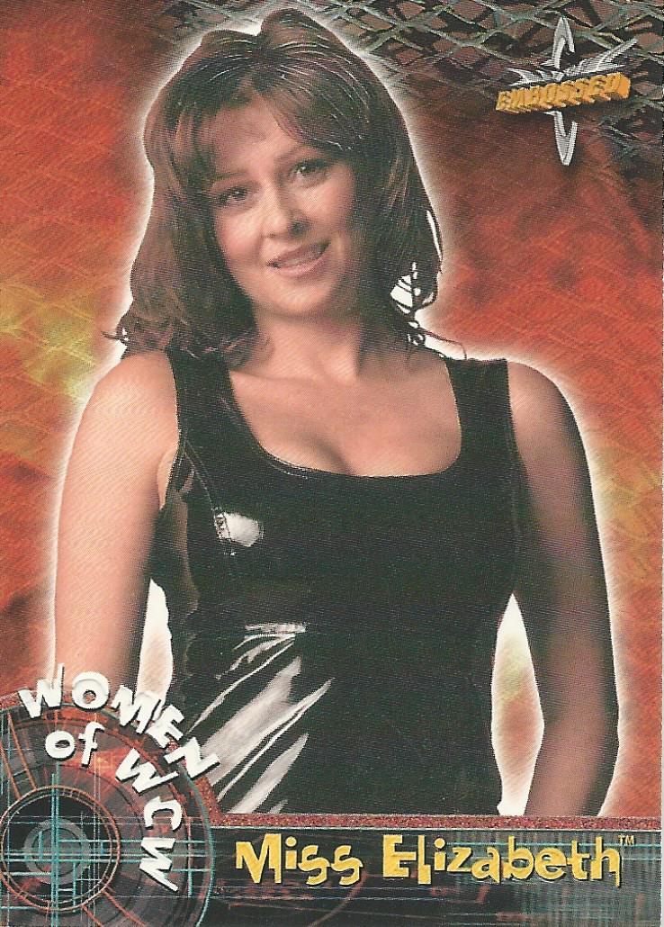 WCW Topps Embossed 1999 Miss Elizabeth #72