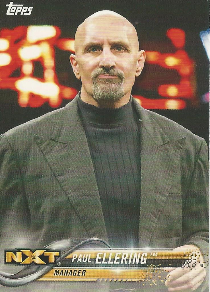 WWE Topps 2018 Paul Ellering #72