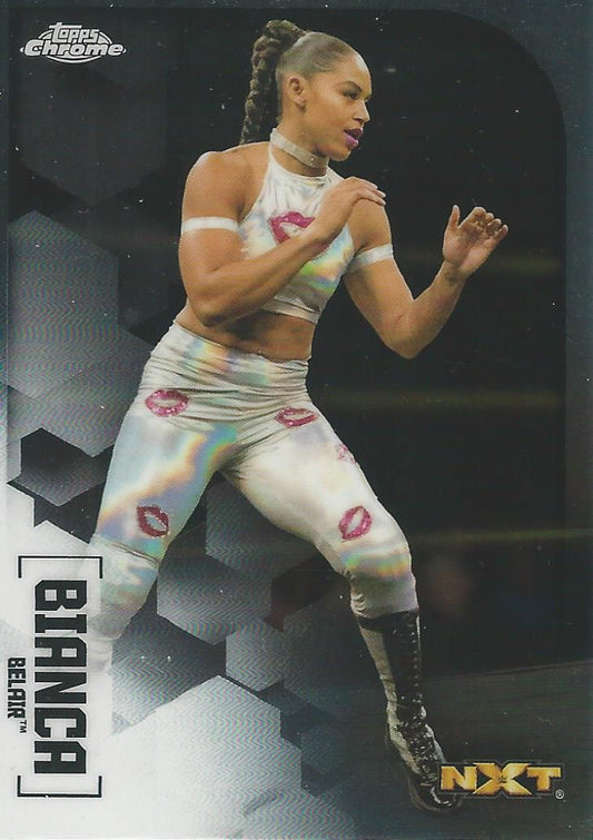 WWE Topps Chrome 2020 Bianca Belair #72