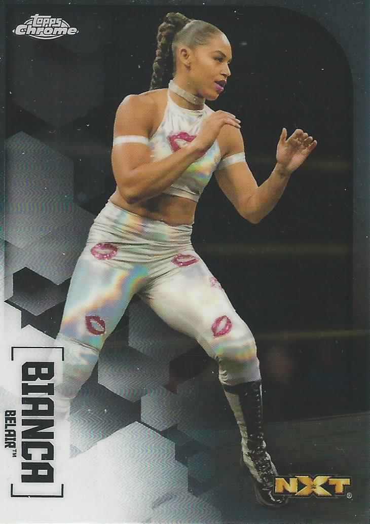 WWE Topps Chrome 2020 Bianca Belair #72