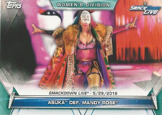 WWE Topps Women Division 2019 Asuka #72