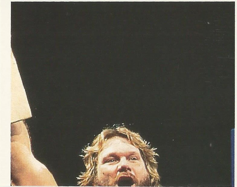 WWF Merlin Stickers 1992 Hacksaw Jim Duggan #72