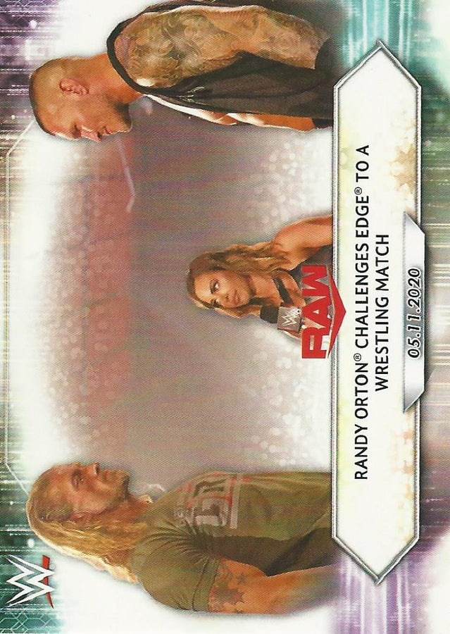 WWE Topps 2021 Edge and Randy Orton #72
