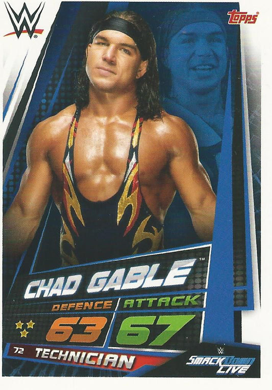 WWE Topps Slam Attax Universe 2019 Chad Gable #72