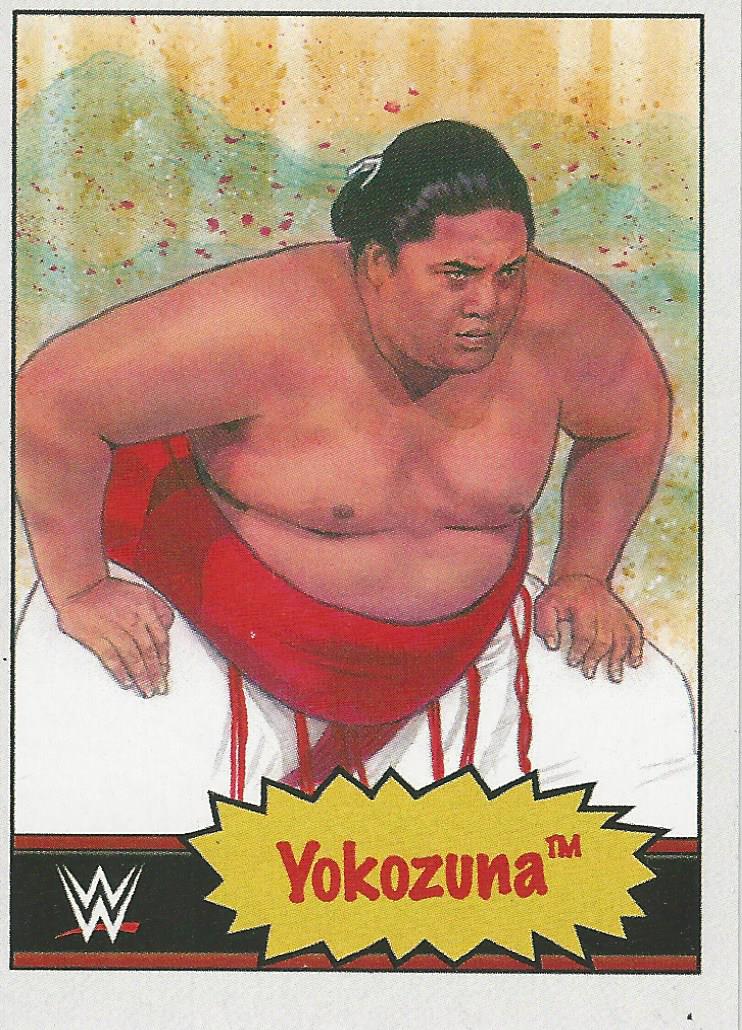 WWE Topps Living Set 2021 Yokozuna #72
