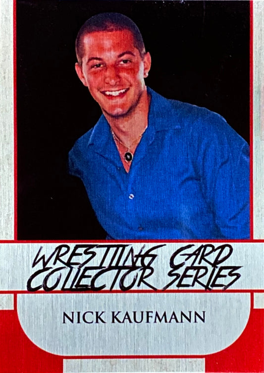 Nick Kaufmann trading card PW Catalog