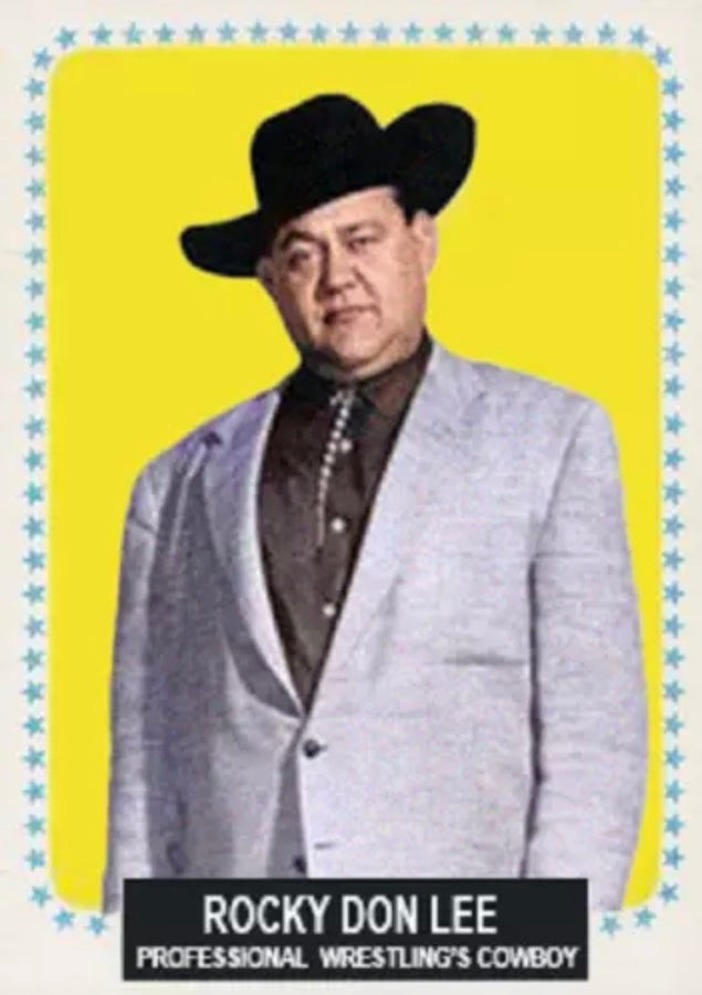 Rocky DON LEE trading card PW Catalog