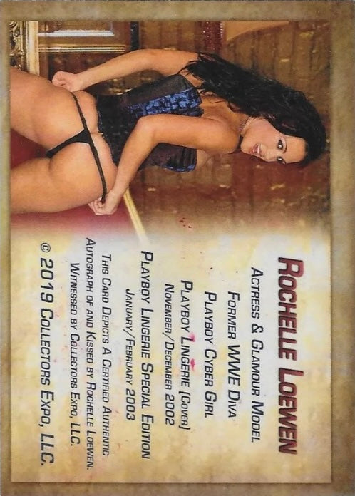 Rochelle Loewen trading card PW Catalog