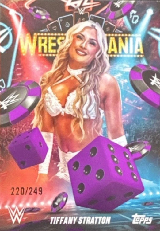 Tiffany Stratton trading card PW Catalog